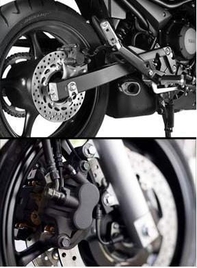 yamaha XJ6 front n rear