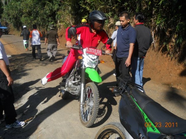 kawasaki klx bupati banyumas