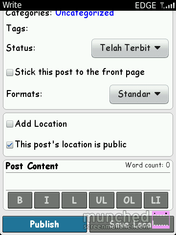 wordpress for blacberry wordpress for blacberry