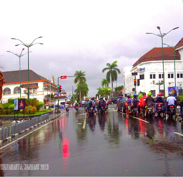 Kala hujan, debu ditundukkan