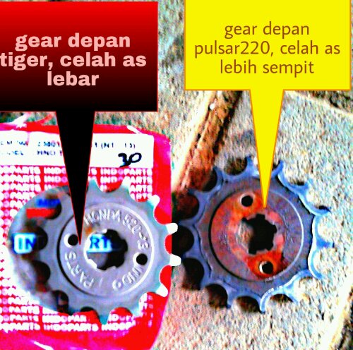 ganti gir depan p220 pakai gir tiger.jpg image
