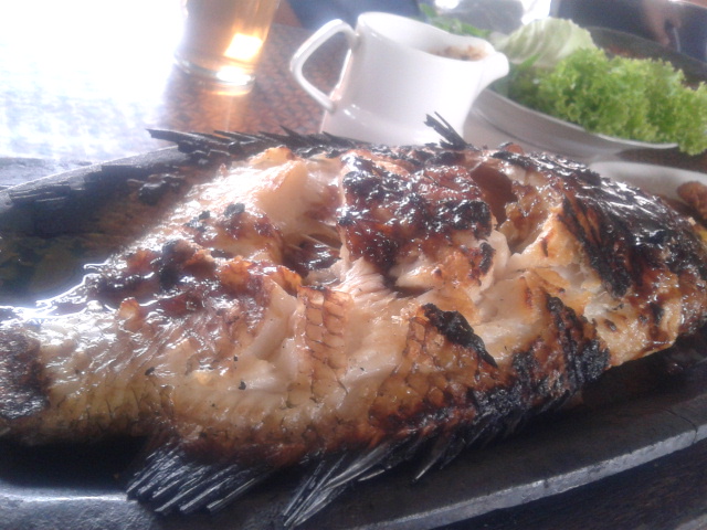 Gurameh bakar yang menggoda