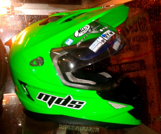 helm MDS supermotot double visor