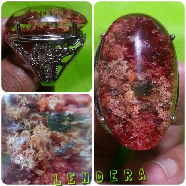 natural kecubung karang super