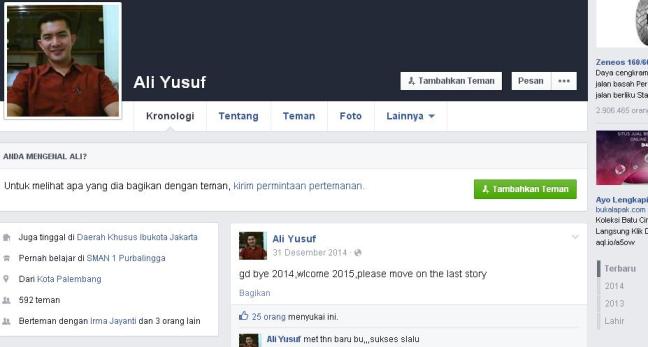 last update akhir Desember 2014