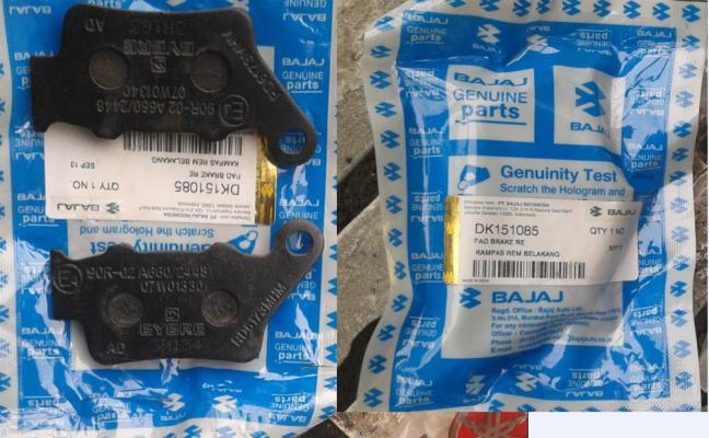 Lebih percaya sama yang orisinil aka original bajaj