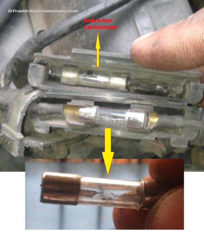 ganti dengan cadangan yang tersedia, usahain cari cadangan baru untuk cadangan selanjutnya 