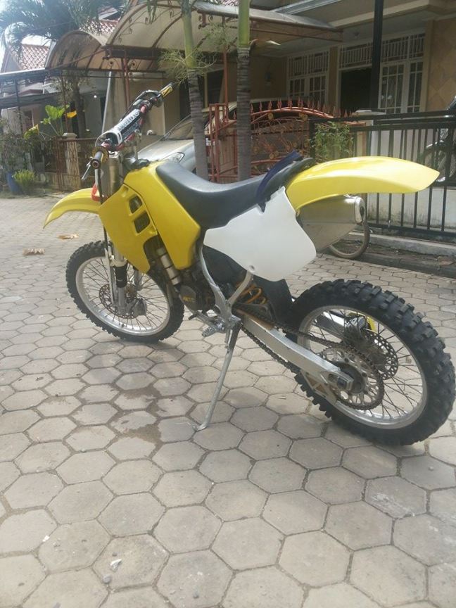 suzuki rm125 SE lampung dijual