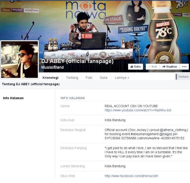 dj nico fanpage Facebook