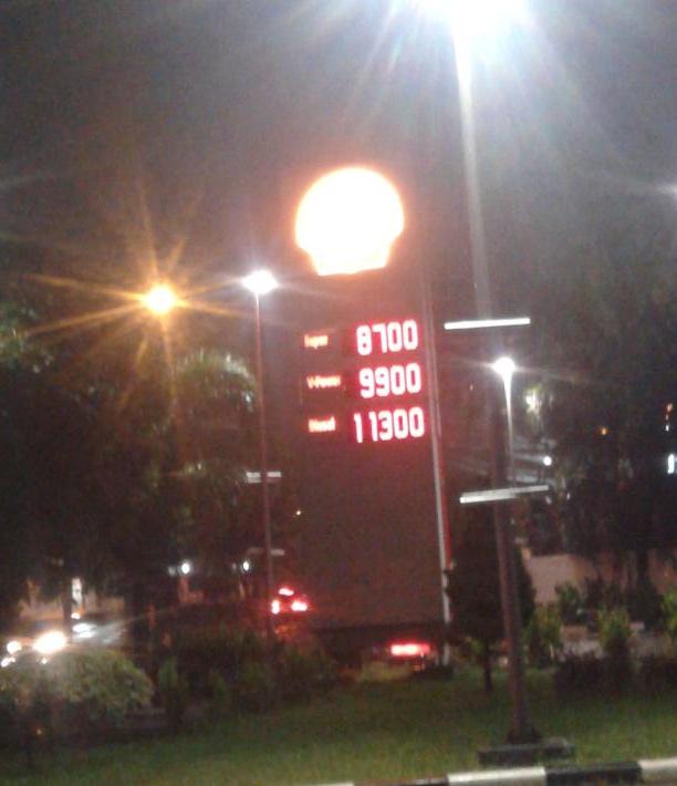 harga baru, 8700 shell super