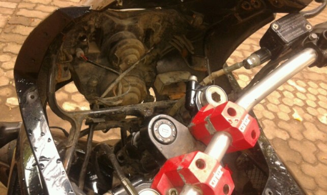 bongkar cover speedometer