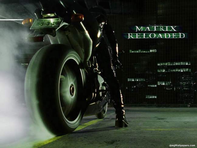 Ducati Motorcycle in The Matrix Reloaded 2003