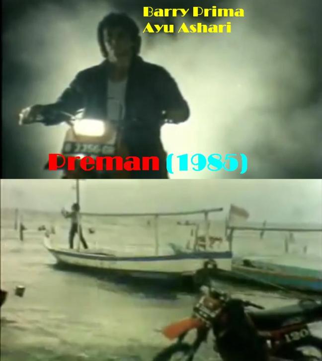 Kira-kira Barry Prima pakai sepeda motor apa ya?