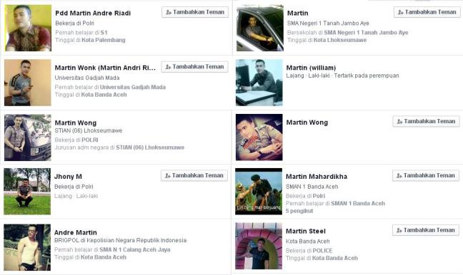 Banyak, meski tidak sebanyak akun Abu Bastian