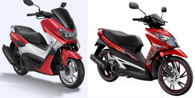 kalo membandingkan N-Max dan Suzuki hayate, Kejauhan ya?