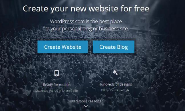halaman muka wordpress