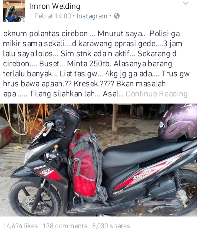 di-tilang-di-cirebon-karena-barang-di-dek-motor-kabupaten-cirebon